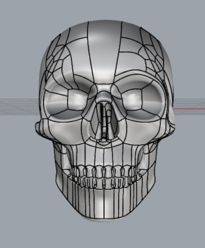 teschio - skull 3D Print 340779