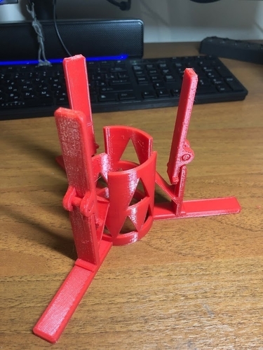 Foldable spool for the plastic 3D Print 341116