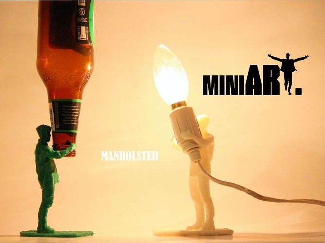 miniART | MANHOLSTER - Turning humans and animals into functiona 3D Print 34113