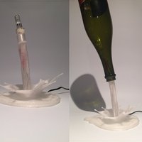 SplashLIGHT | Up-cycle Any Bottle Into a Beautiful Feature Lamp - Thumbnail 4