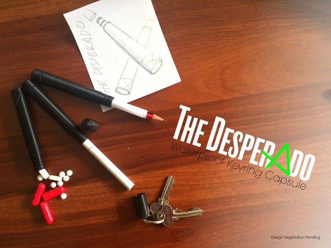 The Desperado | Waterproof Keyring Capsule