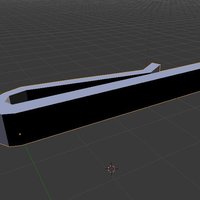 Men's Tie clip version 1.1 - Thumbnail 2