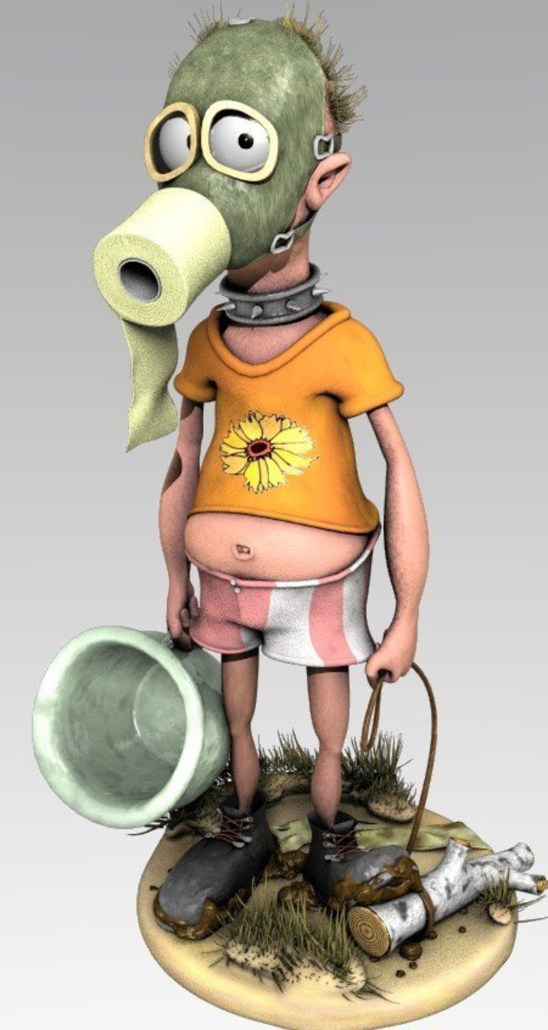 Post apocalyptic dude