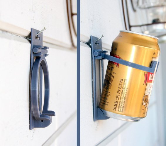 Foldable Beer / Soda can holder