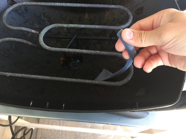 Weber Grill scrape