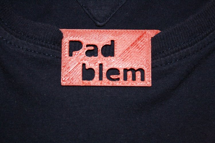 Badge PAD BLEM 3D Print 34317