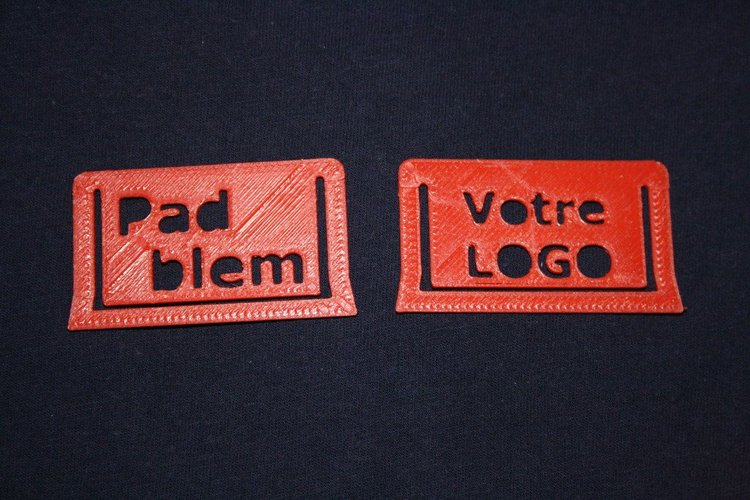 Badge PAD BLEM 3D Print 34319
