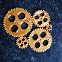 Small Cogs 3D Printing 343245