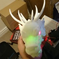 Dragon Head - With Glowing eyes and mouth - Thumbnail 3