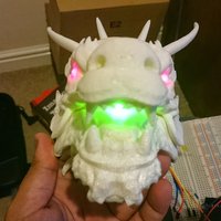 Dragon Head - With Glowing eyes and mouth (1) - Thumbnail 2