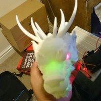 Dragon Head - With Glowing eyes and mouth (1) - Thumbnail 3