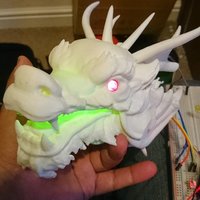 Dragon Head - With Glowing eyes and mouth (1) - Thumbnail 4