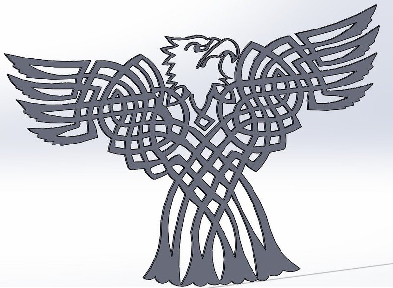 Celtic Bald eagle