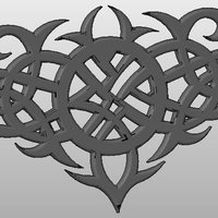 Small Celtic art 3D Printing 34407