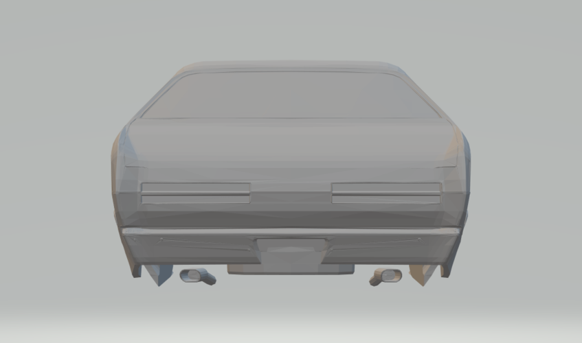 3D Printed plymouth duster by gauderio | Pinshape