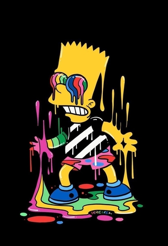 PSYCO BART STENCIL