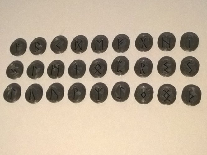 rune stones 3D Print 34467