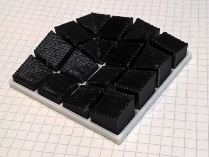 Heightmap Puzzle 3D Print 34486