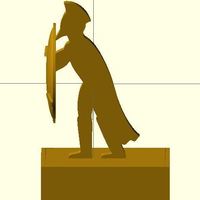 Spartan bookend - Thumbnail 2