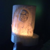 Candle Bob Marley Lithopane - Thumbnail 3