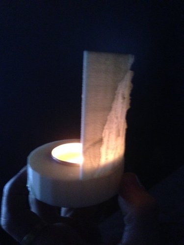 Candle Bob Marley Lithopane 3D Print 34523