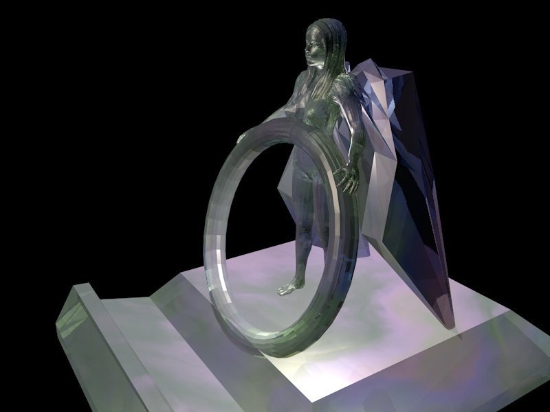 Anti gravity turbo faerie phone stand