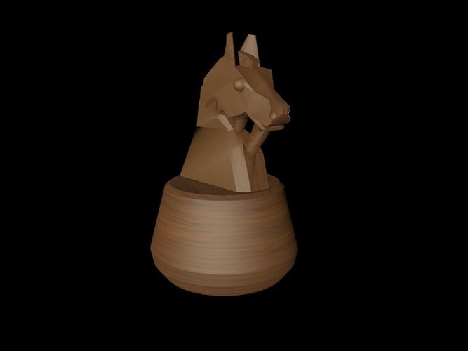 chess mr Ed 3D Print 34560