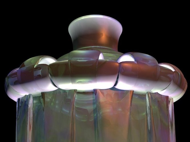 Perfume bottle 3D Print 34564