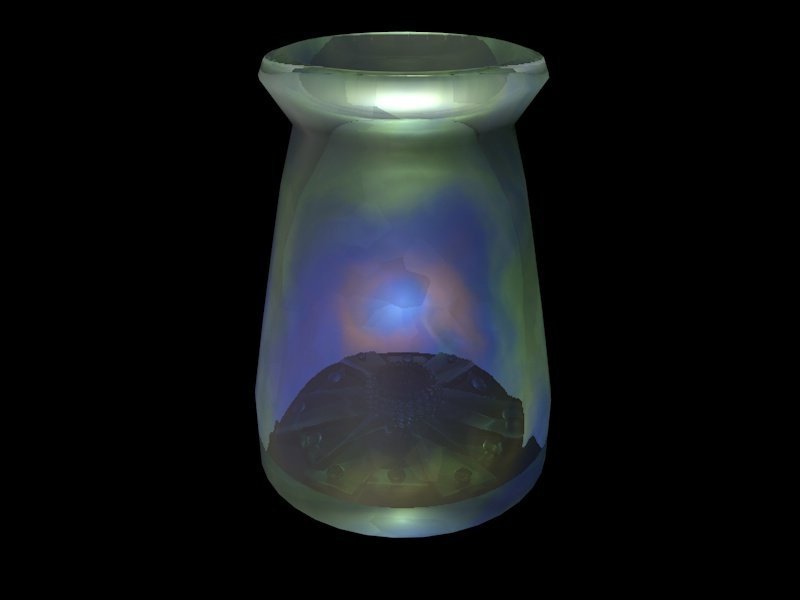 The hidden flower vase