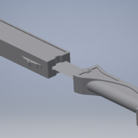 Small Zuko's Pearl dagger (avatar the last airbender) 3D Printing 345746
