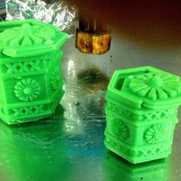 Small Amsterdam Green-box 3D Printing 34585