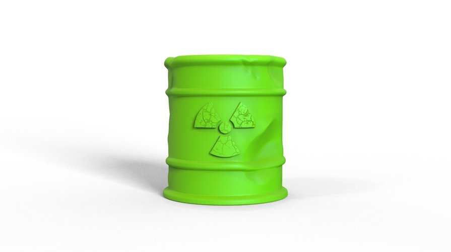 RADIOACTIVE PENCIL HOLDER 3D Print 346107