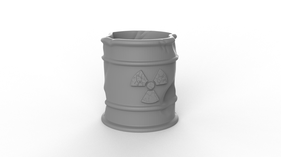 RADIOACTIVE PENCIL HOLDER 3D Print 346111