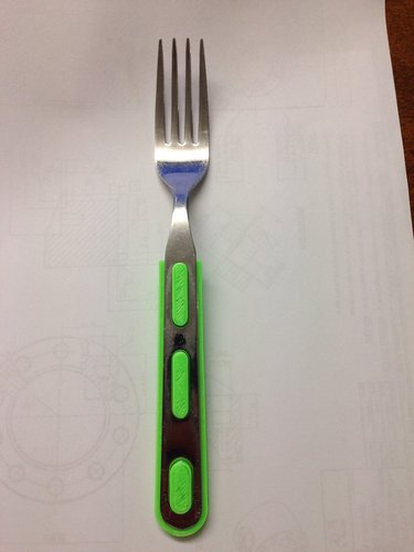 Fork handle 3D Print 34618