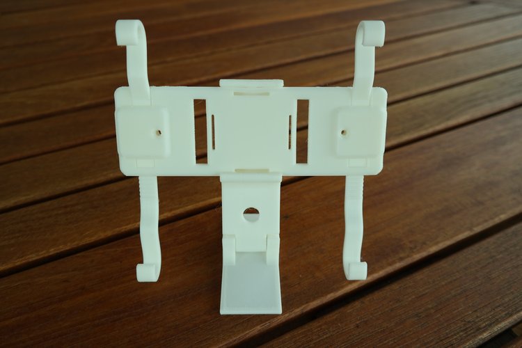 Universal tilt Tablet Stand 3D Print 34633