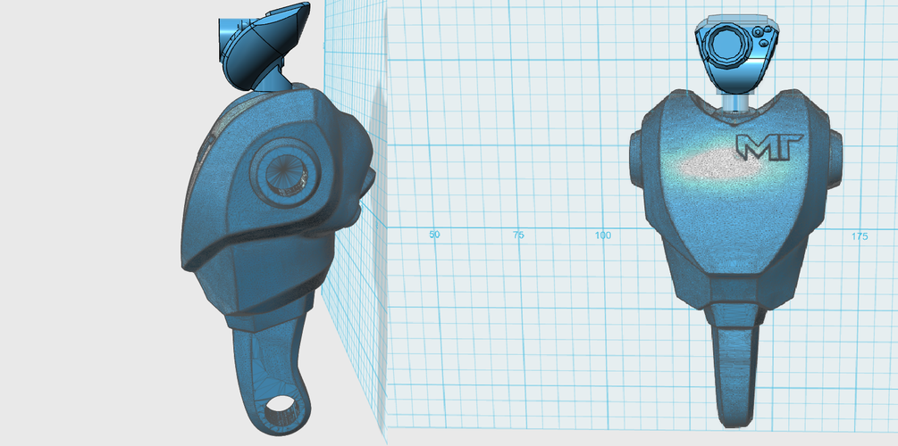 MakerTron C.O.R.E Survelance Head 3D Print 34641