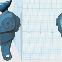 Small MakerTron C.O.R.E Survelance Head 3D Printing 34641