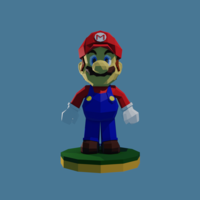 Super Mario Low Poly - Thumbnail 2