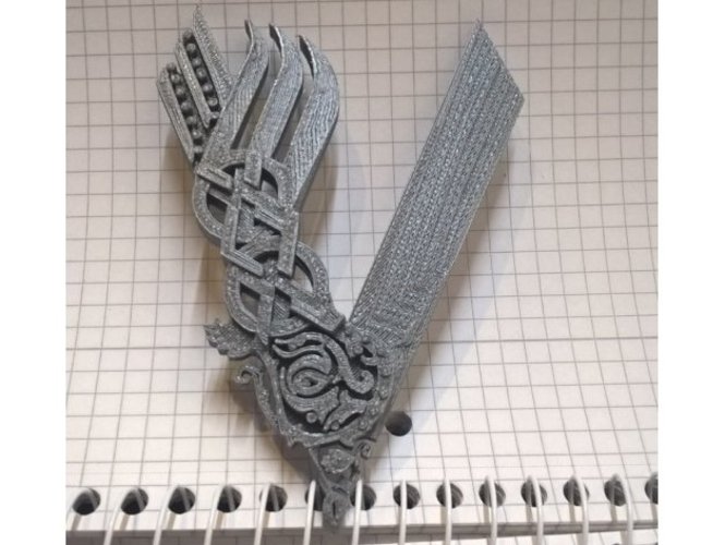 Vikings logo 3D 3D Print 34657
