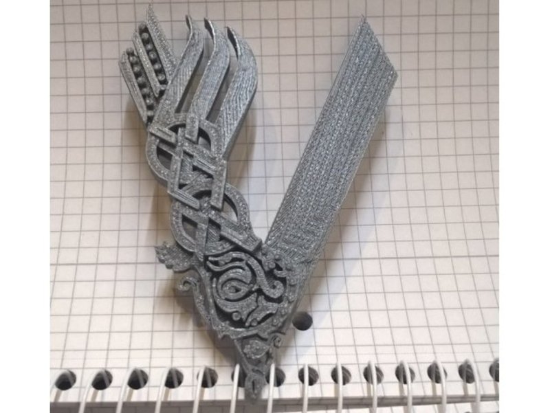 Vikings logo 3D