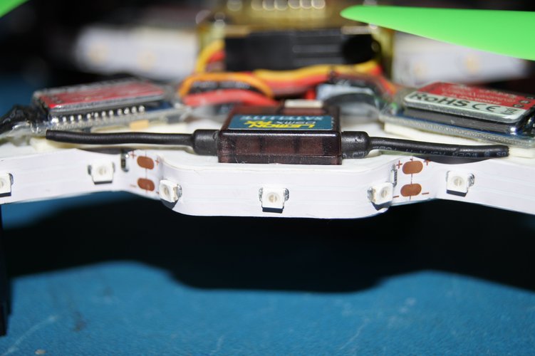 "Mini-Me" 200mm Quadcopter Frame 3D Print 34677