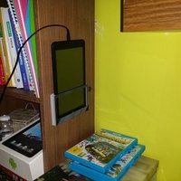 Small Simple wall mount tablet holder 3D Printing 34697