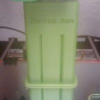 Small Darts case (Zorros Run) 155 mm 3D Printing 34754
