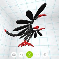 Small Flying demon - Tinkerplay Toy 05 3D Printing 34756