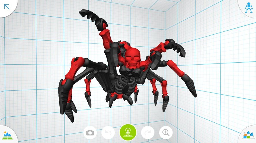 Scorpion Demon - Tinkerplay Toy 03 3D Print 34765