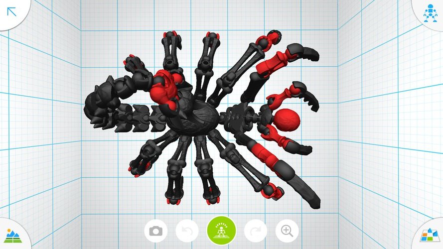 Scorpion Demon - Tinkerplay Toy 03 3D Print 34766