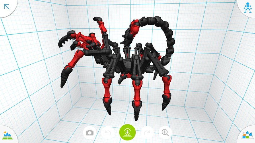 Scorpion Demon - Tinkerplay Toy 03 3D Print 34768