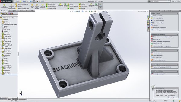 Printrbot Jr v2. Estabilizador del eje Z, no más Z-Wobble - Stab