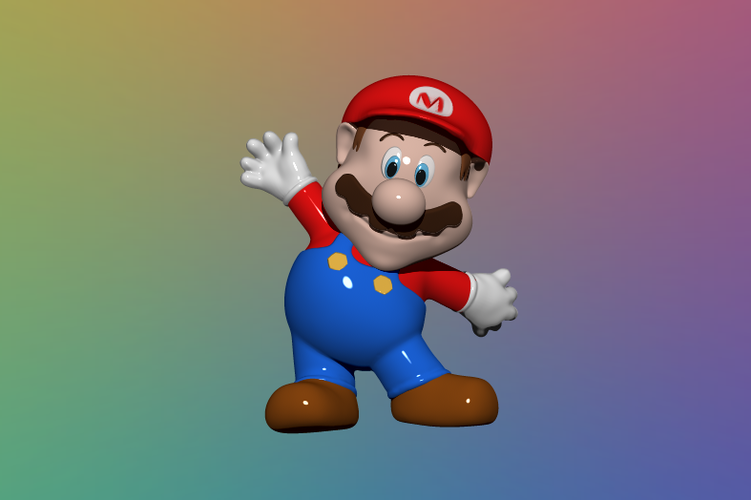 Super Mario - 3D Model