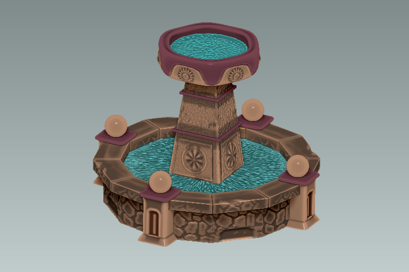 Fountain - 3D Model